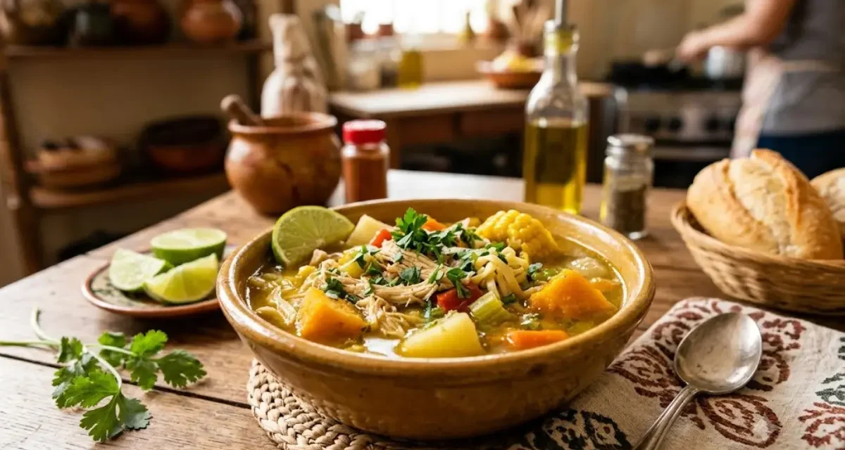 Cuban Chicken Soup