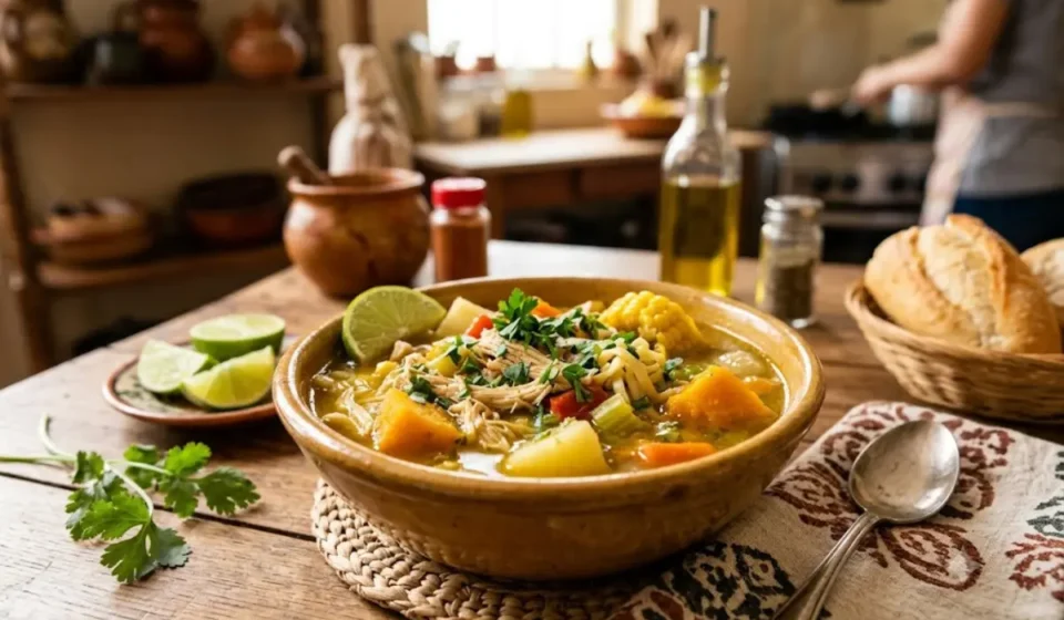 Cuban Chicken Soup