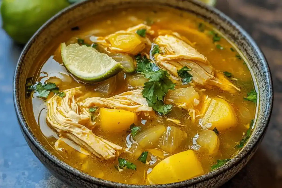 Cuban Chicken Soup