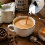 cuban cafe con leche