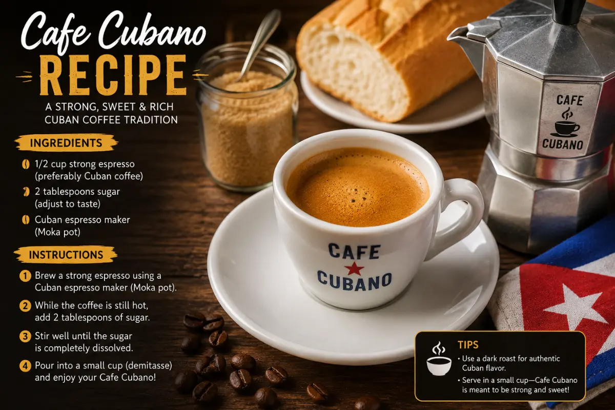 Cafe Cubano Recipe